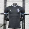 Camiseta Fútbol Argentina Edición Negra Versión Jugador 2024-2025
