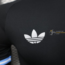 Camiseta Fútbol Argentina Edición Negra Versión Jugador 2024-2025
