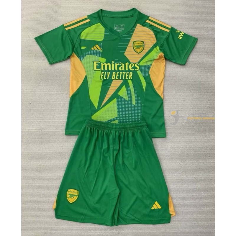 Camiseta Futbol Arsenal Portero Verde 2024-2025