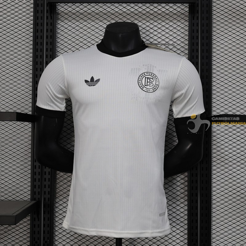 Camiseta Fútbol Alemania Edición Especial 125 Aniversario Blanca Versión Jugador 2025