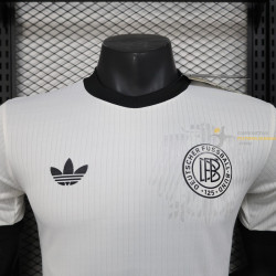 Camiseta Fútbol Alemania Edición Especial 125 Aniversario Blanca Versión Jugador 2025