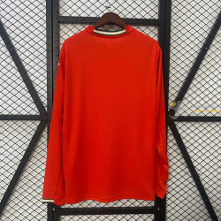 Camiseta Fútbol Portugal Primera Equipación Manga Larga 2025-2026