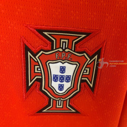Camiseta Fútbol Portugal Primera Equipación Manga Larga 2025-2026