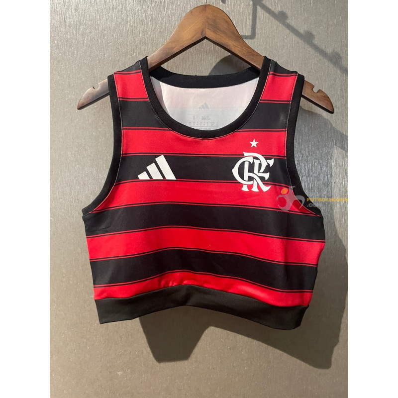 Camiseta Top Sin Mangas Fútbol Mujer Flamengo Primera Equipación 2025-2026