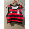 Camiseta Top Sin Mangas Fútbol Mujer Flamengo Primera Equipación 2025-2026