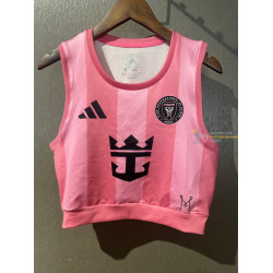 Camiseta Top Sin Mangas Fútbol Mujer Inter Miami Primera Equipación 2025-2026