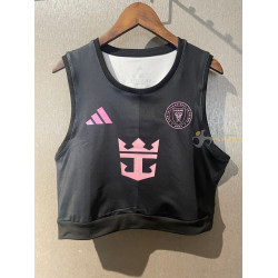 Camiseta Top Sin Mangas Fútbol Mujer Inter Miami Segunda Equipación 2025-2026