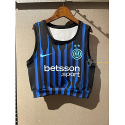 Camiseta Top Sin Mangas Fútbol Mujer Inter Milan Primera Equipación 2025-2026
