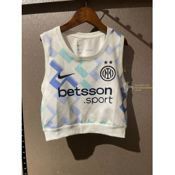 Camiseta Top Sin Mangas Fútbol Mujer Inter Milan Segunda Equipación 2025-2026