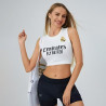Camiseta Top Sin Mangas Fútbol Mujer Real Madrid Primera Equipación 2025-2026