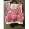 Camiseta Top Sin Mangas Fútbol Mujer Real Madrid Dragón Rosa 2025-2026
