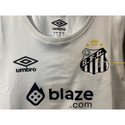 Camiseta Top Sin Mangas Fútbol Mujer Santos Primera Equipación 2025-2026