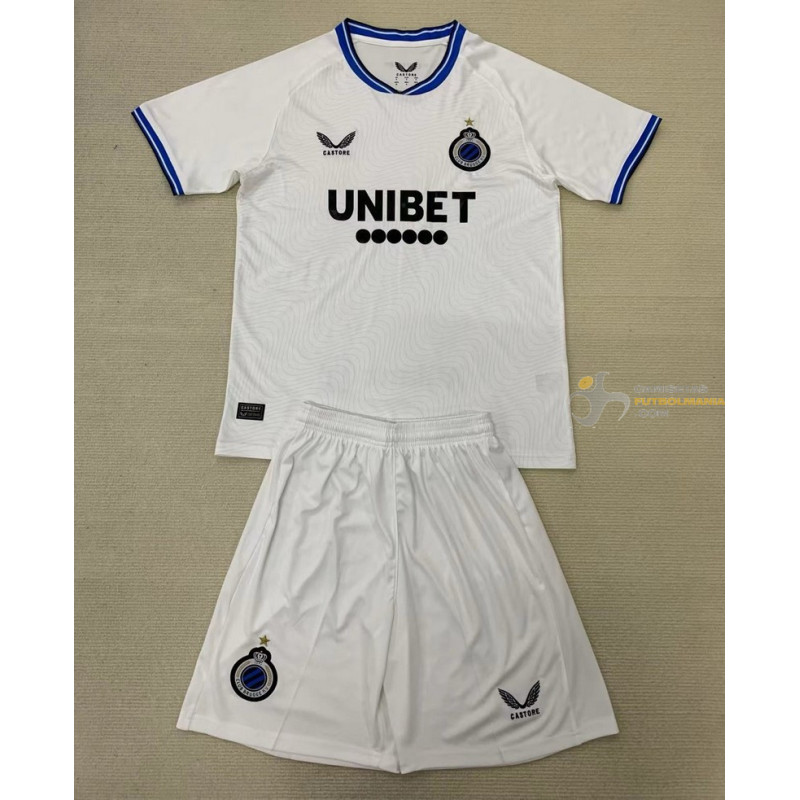 Camiseta y Pantalón Niños Brugges FC Segunda Equipación 2024-2025