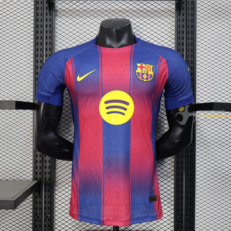 Camiseta Fútbol Barcelona Primera Equipación Versión Jugador 2025-2026