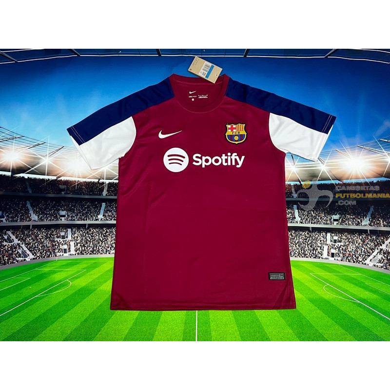 Camiseta Fútbol Barcelona Edición Especial Entrenamiento Roja 2025-2026