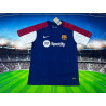 Camiseta Fútbol Barcelona Edición Especial Entrenamiento Azul 2025-2026