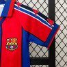 Camiseta y Pantalón Niños Barcelona Primera Equipación Retro Clásica 1995-1997