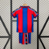 Camiseta y Pantalón Niños Barcelona Primera Equipación Retro Clásica 1995-1997