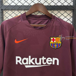 Camiseta Fútbol Barcelona Tercera Equipación Retro Clásica 2017-2018