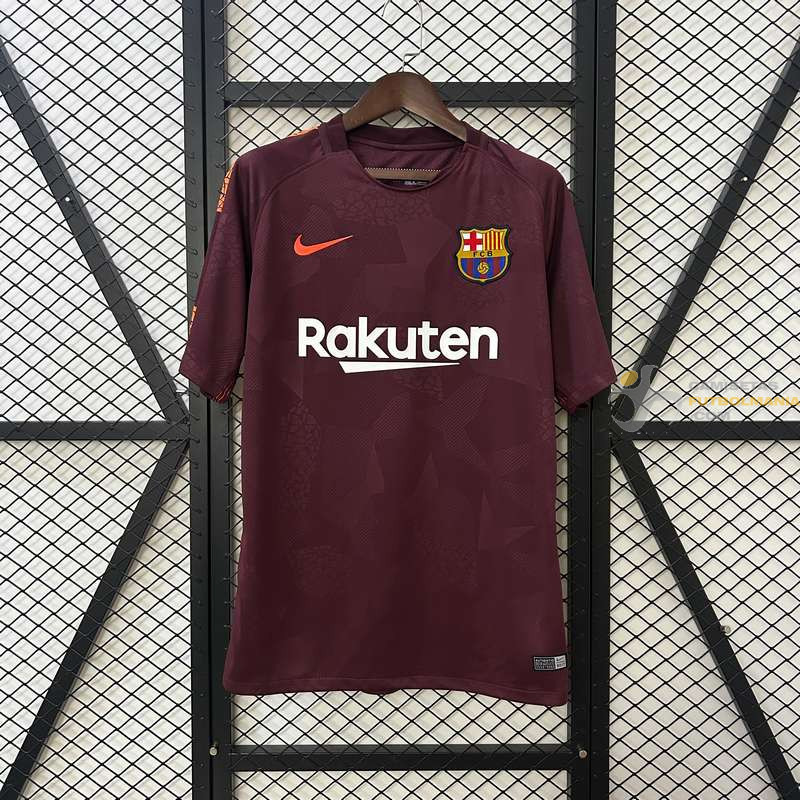 Camiseta Fútbol Barcelona Tercera Equipación Retro Clásica 2017-2018