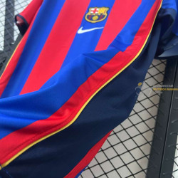 Camiseta Fútbol Barcelona Primera Equipación Retro Clásica 2001-2002