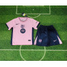 Camiseta y Pantalón Fútbol Niños Barcelona Edición Rosa 2025-2026