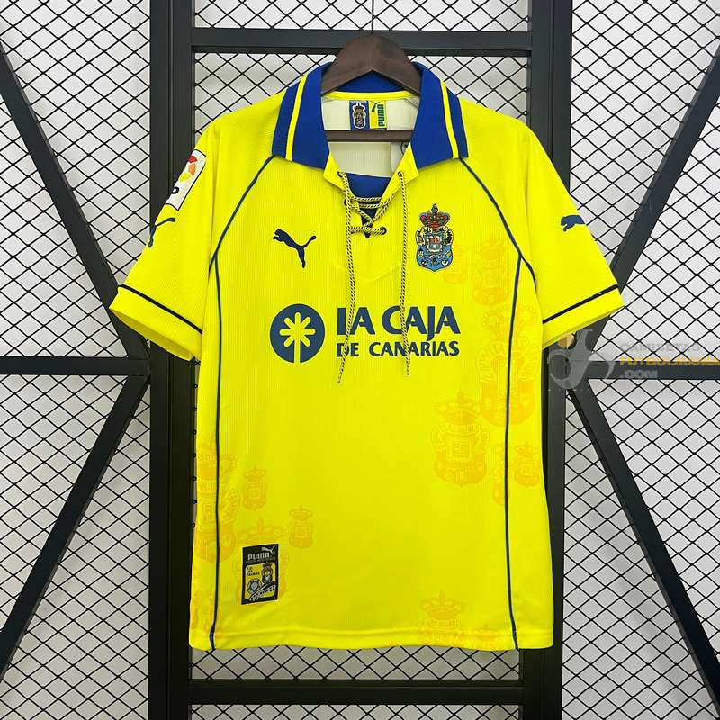 Camiseta Fútbol Las Palmas Primera Equipación Retro Clásica 1997-1998