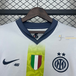 Camiseta Fútbol Inter de Milán Segunda Equipación Versión Especial Valentino Rossi 46 2024-2025