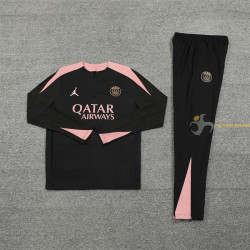 Chándal Paris Saint-Germain Negro Rosa 2025-2026
