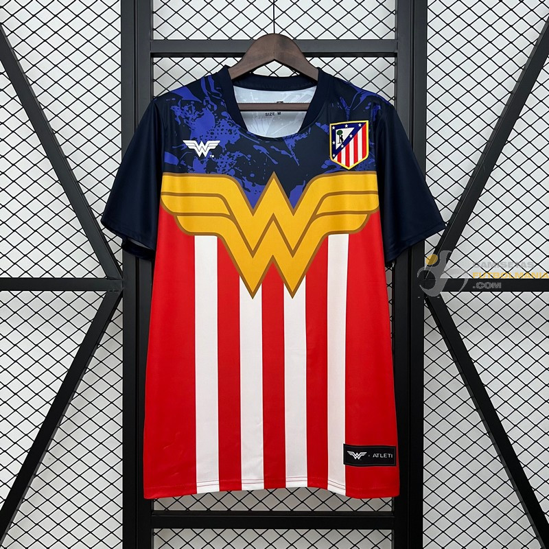 Camiseta Fútbol Atlético de Madrid Edición Wonder Woman 2025-2026