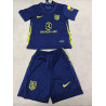 Camiseta y Pantalón Fútbol Niños Atlético de Madrid Segunda Equipación 2025-2026