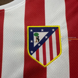 Camiseta y Pantalón Fútbol Niños Atlético de Madrid Primera Equipación 2025-2026