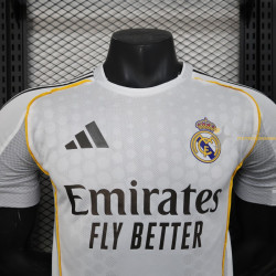 Camiseta Fútbol Real Madrid Primera Equipación Versión Jugador 2025-2026