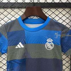 Camiseta y Pantalón Fútbol Niños Real Madrid Entrenamiento 2025-2026