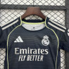 Camiseta y Pantalón Fútbol Niños Real Madrid Segunda Equipación 2025-2026