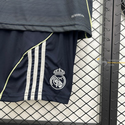 Camiseta y Pantalón Fútbol Niños Real Madrid Segunda Equipación 2025-2026