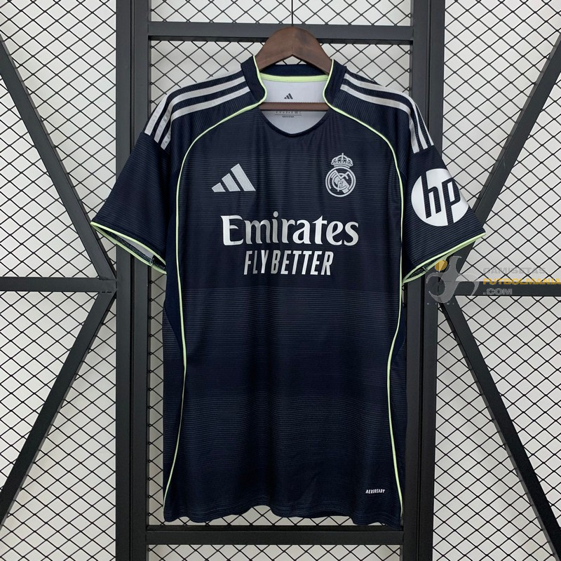 Camiseta Fútbol Real Madrid Segunda Equipación 2025-2026