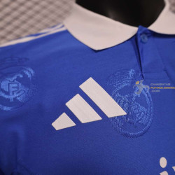 Camiseta Fútbol Real Madrid Edición Especial Azul Versión Jugador 2025-2026