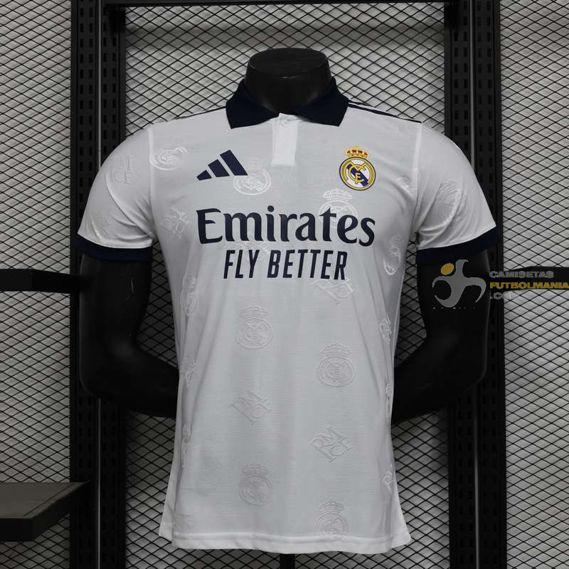 Camiseta Fútbol Real Madrid Edición Especial Blanca Versión Jugador 2025-2026