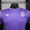 Camiseta Fútbol Real Madrid Edición Especial Púrpura Vintage Versión Jugador 2025-2026