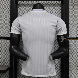 Camiseta Fútbol Real Madrid Edición Especial Blanca Vintage Versión Jugador 2025-2026