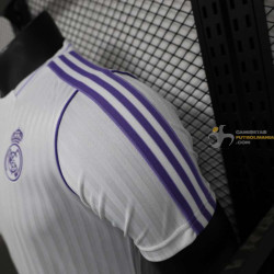 Camiseta Fútbol Real Madrid Edición Especial Blanca Vintage Versión Jugador 2025-2026