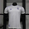 Camiseta Fútbol Real Madrid Edición Especial Blanca Vintage Versión Jugador 2025-2026