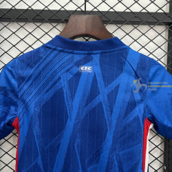 Camiseta y Pantalón Fútbol Niños Chelsea Primera Equipación 2025-2026