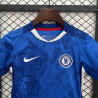 Camiseta y Pantalón Fútbol Niños Chelsea Primera Equipación 2025-2026