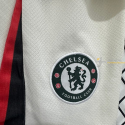 Camiseta y Pantalón Fútbol Niños Chelsea Segunda Equipación 2025-2026