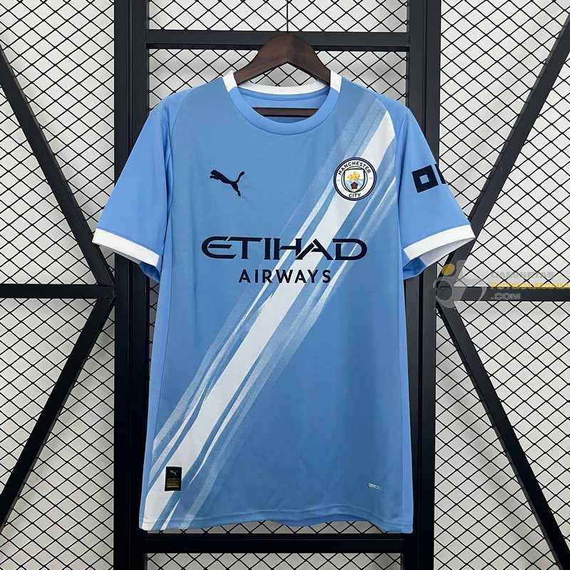 Camiseta Fútbol Manchester City Primera Equipación 2025-2026