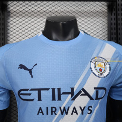 Camiseta Fútbol Manchester City Primera Equipación Versión Jugador 2025-2026