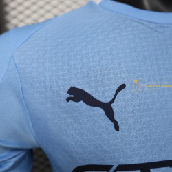 Camiseta Fútbol Manchester City Primera Equipación Versión Jugador 2025-2026