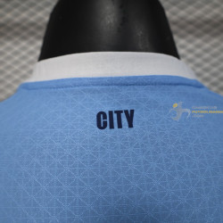 Camiseta Fútbol Manchester City Primera Equipación Versión Jugador 2025-2026